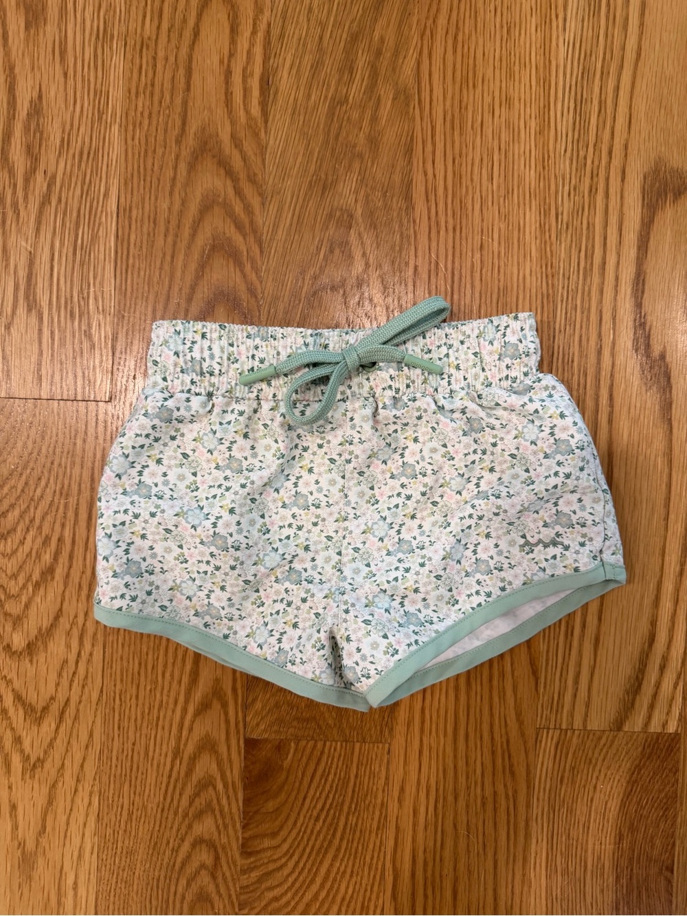 Boys Minnow Sea Marsh Floral Swim Trunks